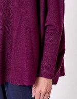 Pull oversize maille femme imprimé La Fiancée