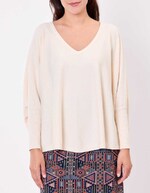 Pull oversize maille femme imprimé La Fiancée