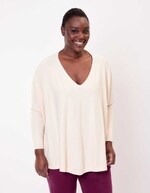 Pull oversize maille femme imprimé La Fiancée