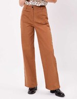 Jean large denim coton bio imprimé La Fiancée