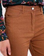 Jean droit denim coton bio imprimé La Fiancée