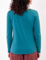 T-shirt coton flammé bio imprimé imprimé La Fiancée