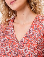 Tunique femme voile de coton bio imprimé La Fiancée