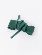 Ceinture en cuir à nouer imprimé La Fiancée