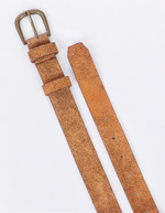 Ceinture en cuir avec boucle en métal imprimé La Fiancée