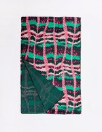 Foulard en soie rectangulaire imprimée imprimé La Fiancée
