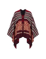Poncho imprimé réversible imprimé La Fiancée