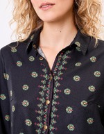 Chemise fluide femme imprimé La Fiancée