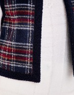 Gilet sherpa sans manche réversible imprimé La Fiancée