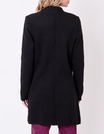 Gilet uni long en maille imprimé La Fiancée