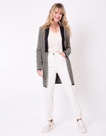 Gilet imprimé long en maille imprimé La Fiancée