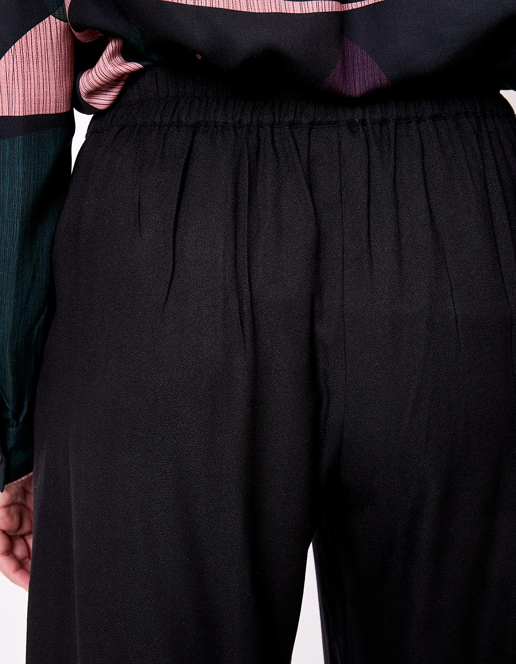 Pantalon large fluide imprimé La Fiancée