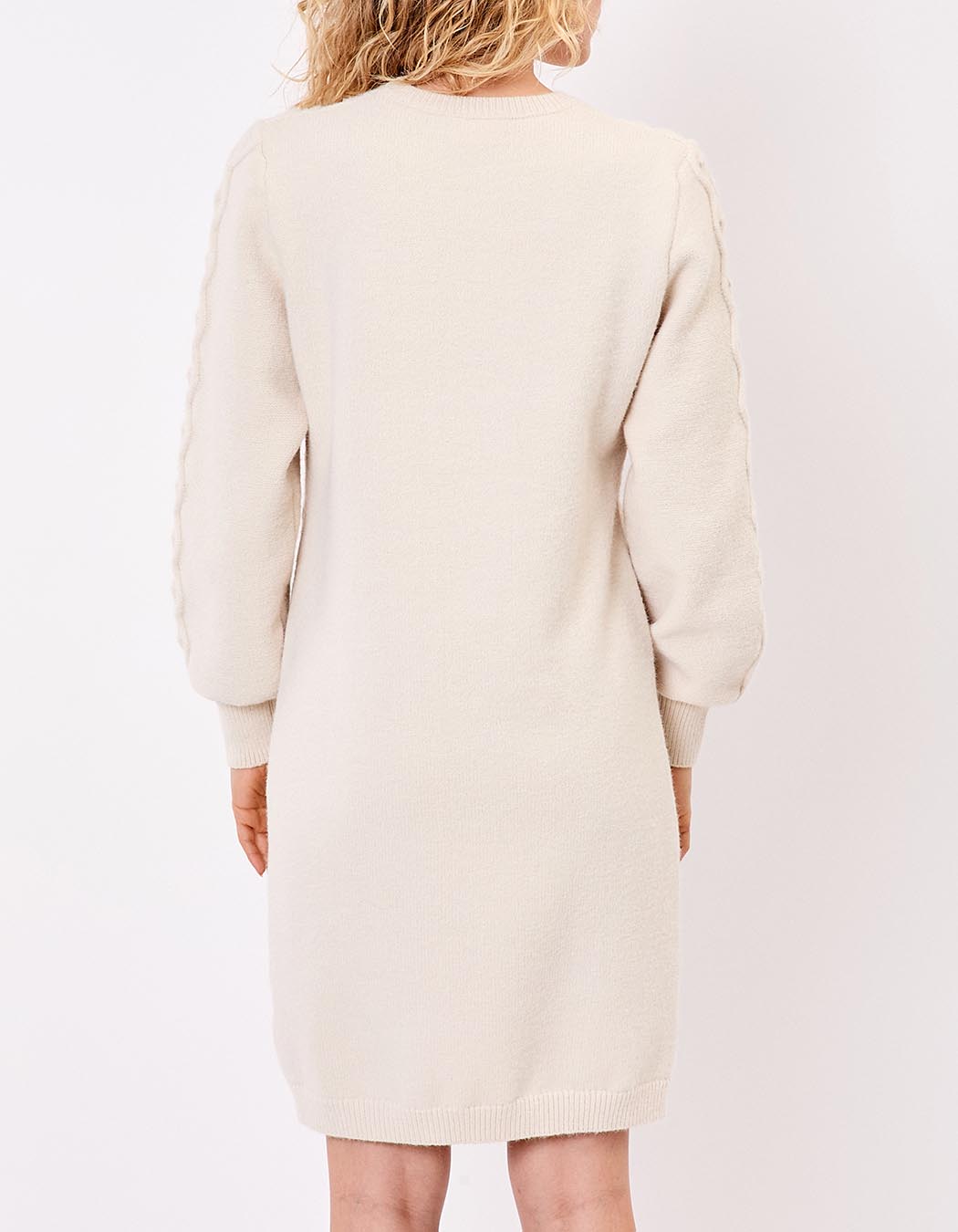 Robe pull maille fantaisie imprimé La Fiancée