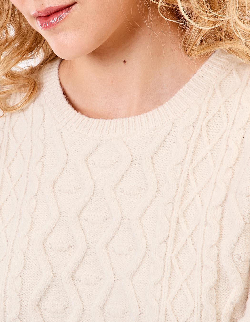 Robe pull maille fantaisie imprimé La Fiancée