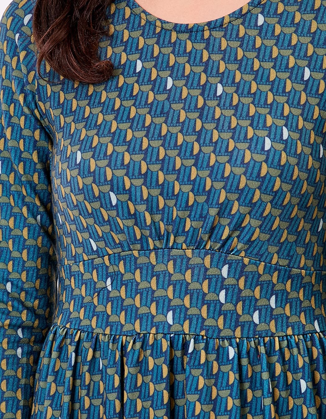 Robe midi maille imprimé La Fiancée