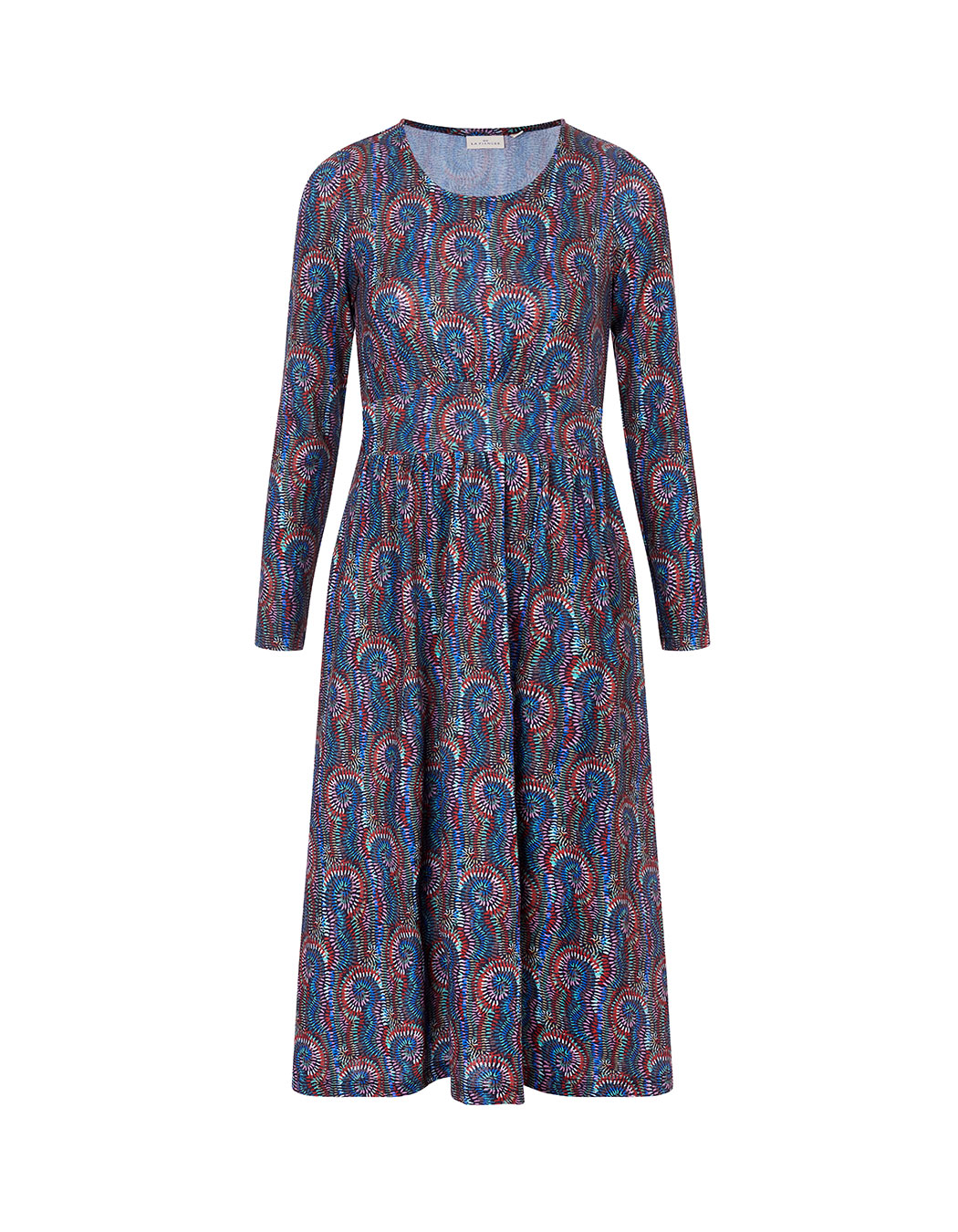 Robe midi maille imprimé La Fiancée