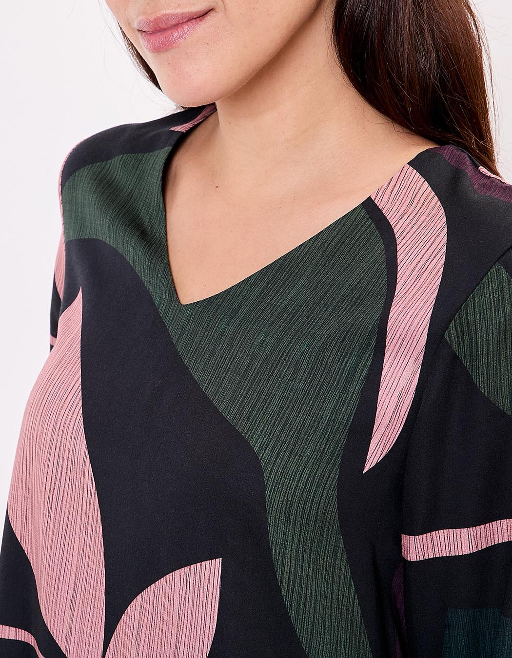 Robe fluide évasée imprimé La Fiancée