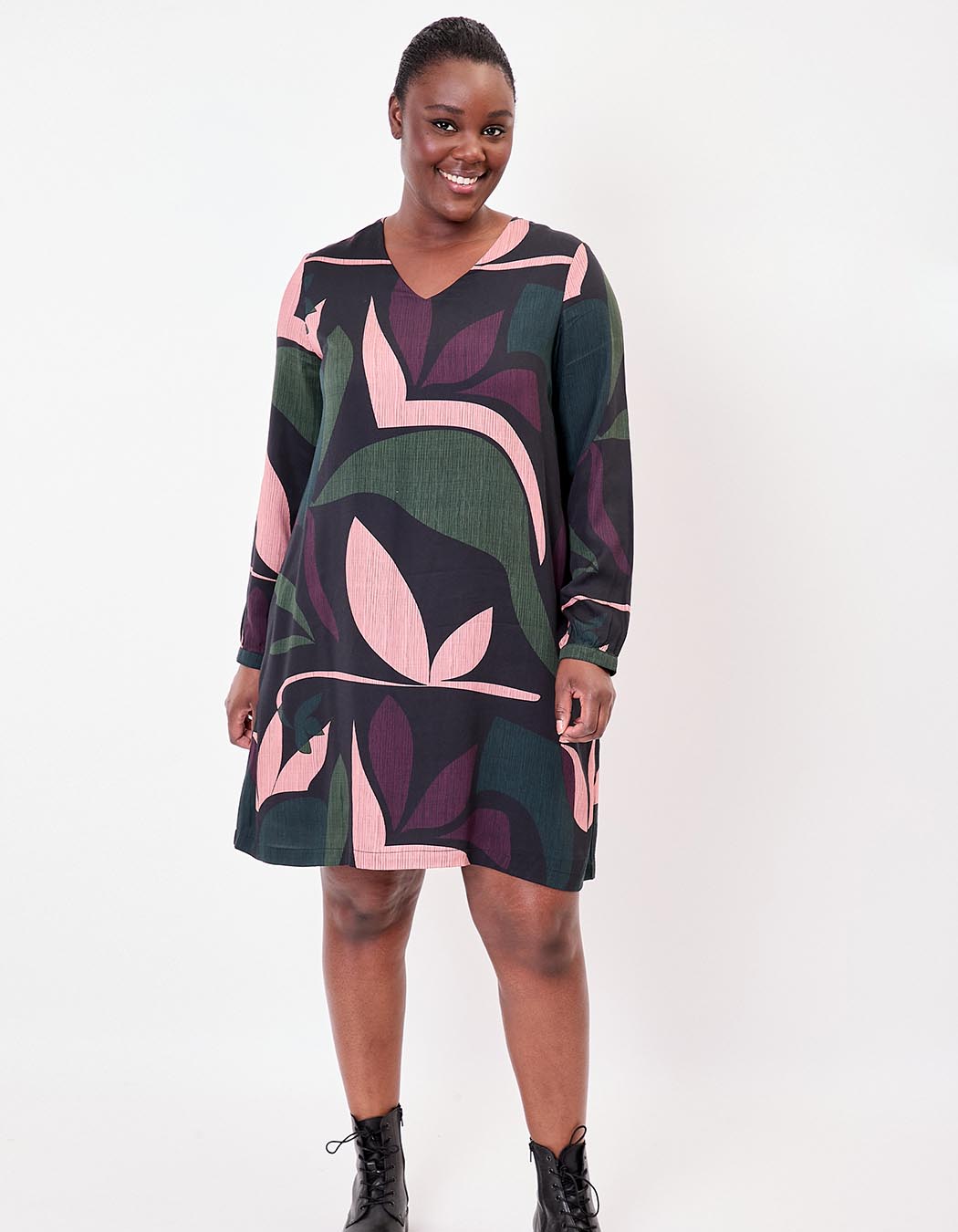 Robe fluide évasée imprimé La Fiancée