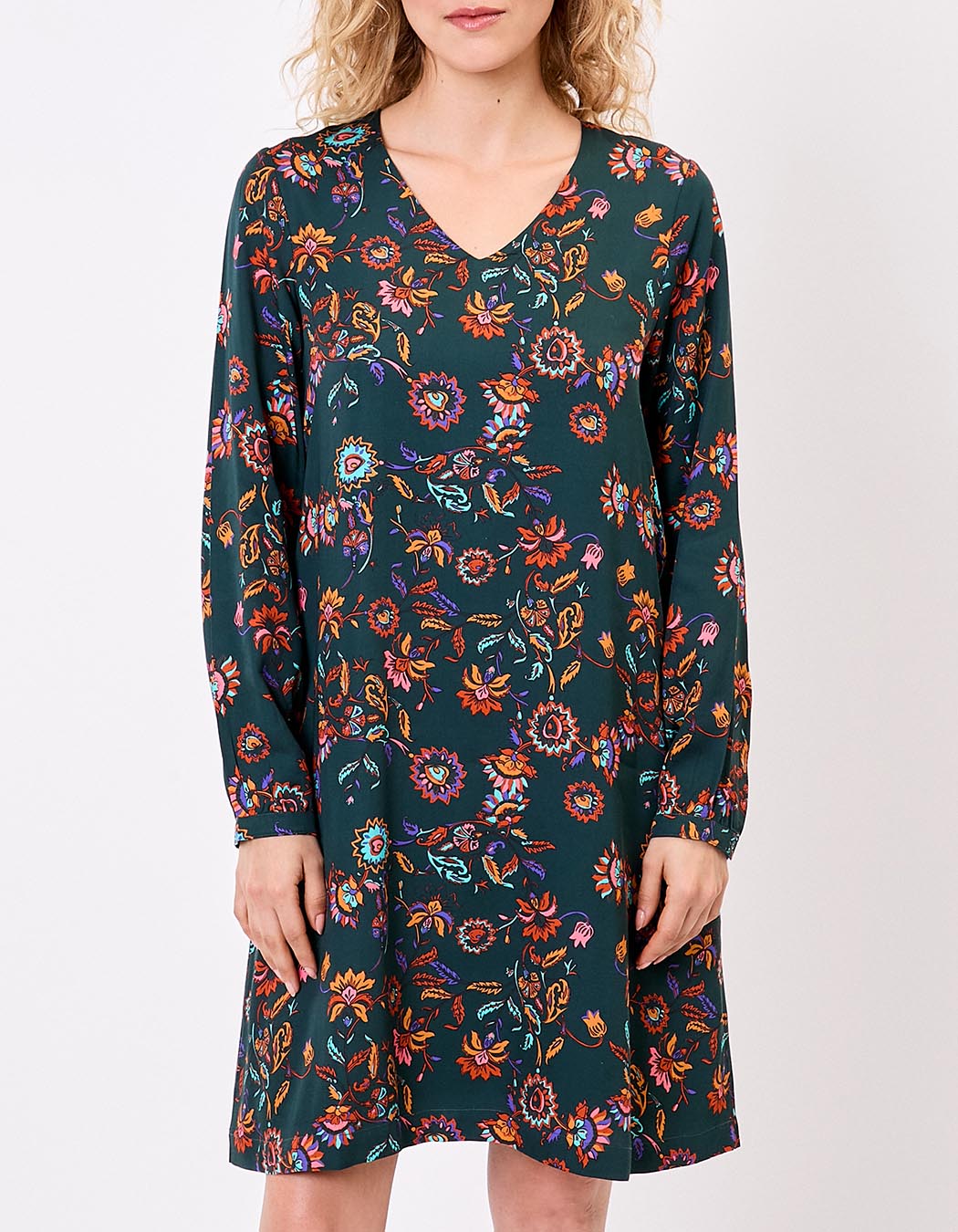 Robe fluide évasée imprimé La Fiancée