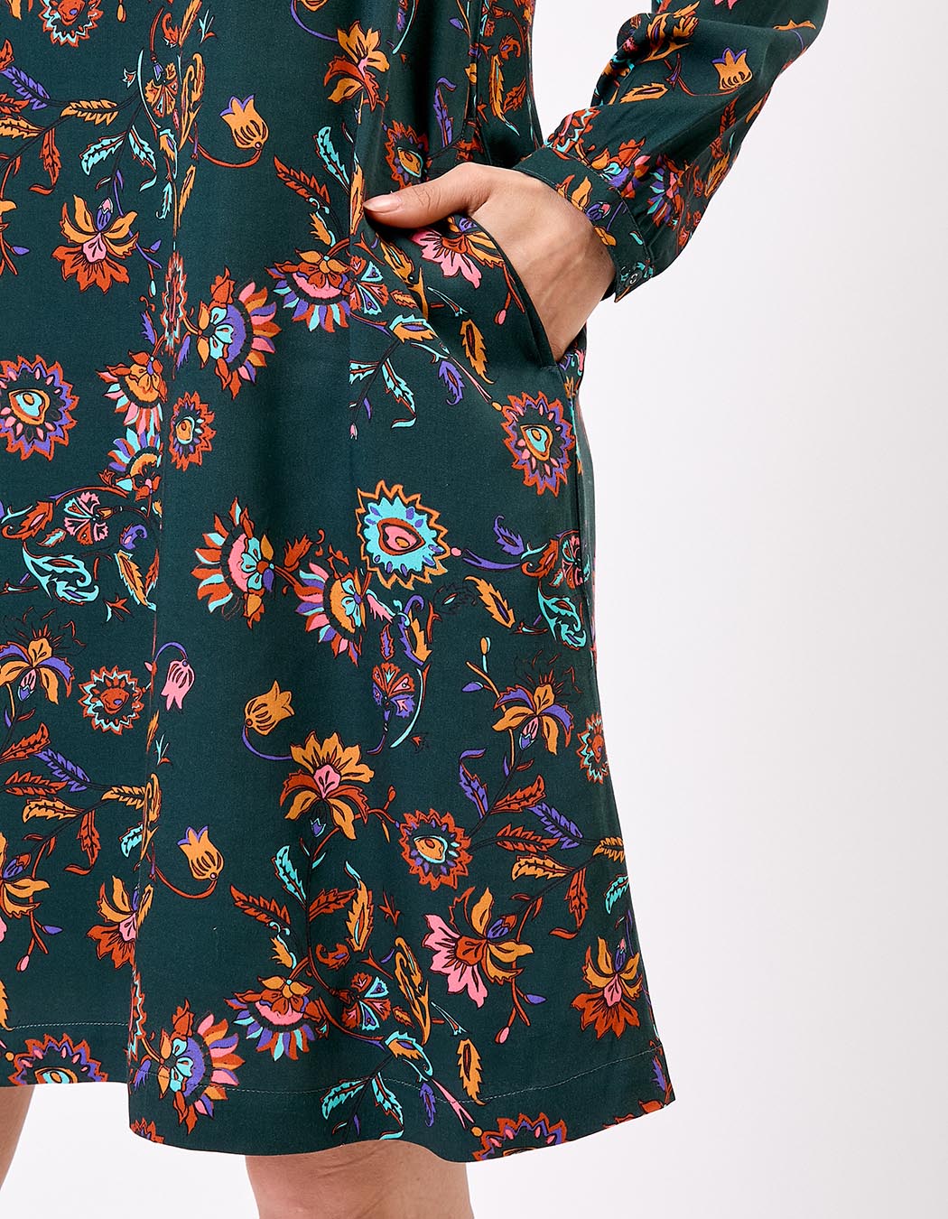 Robe fluide évasée imprimé La Fiancée