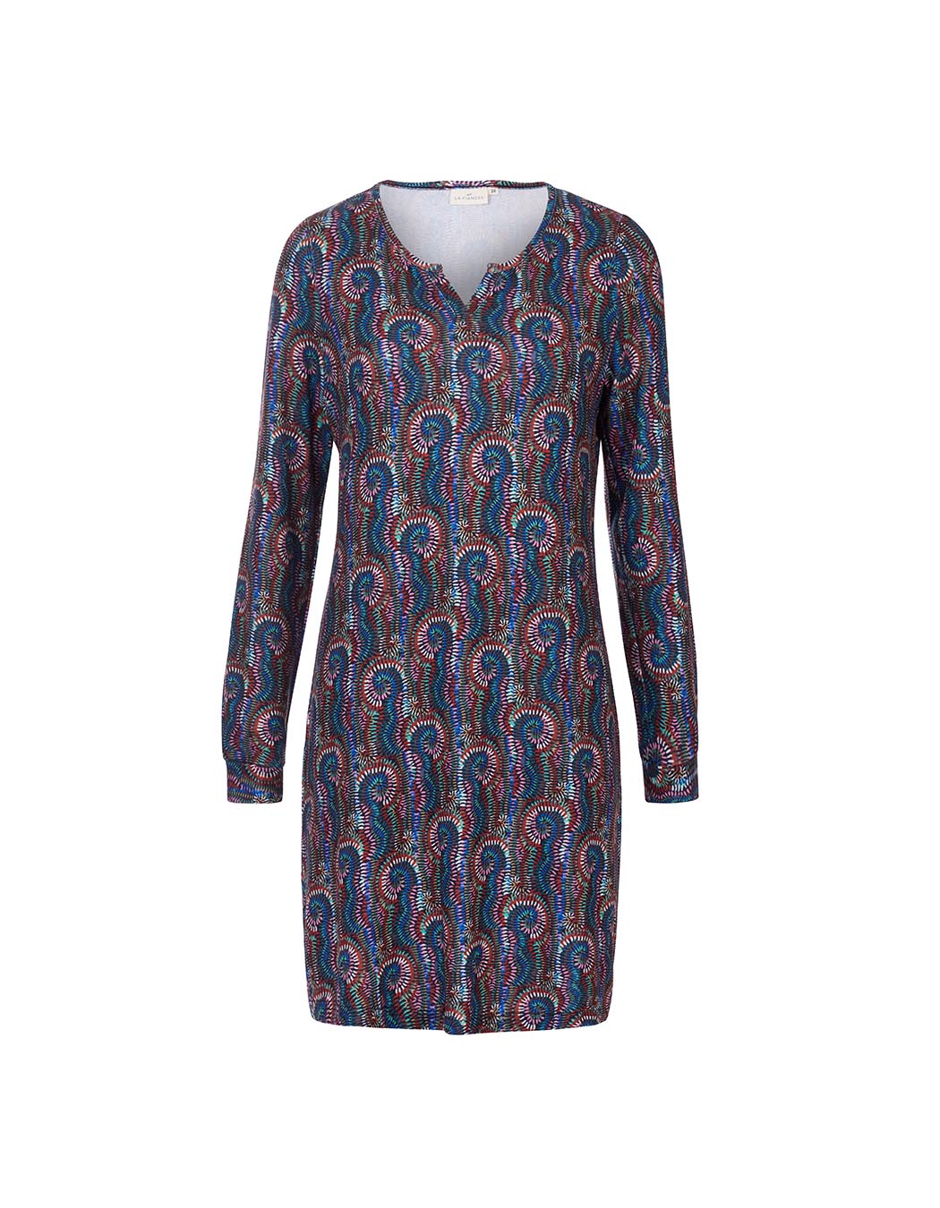 Robe maille fluide imprimé La Fiancée