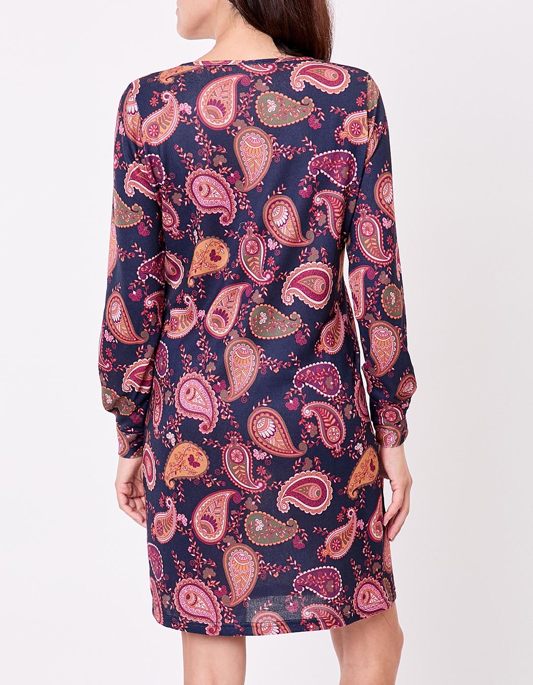 Robe maille fluide imprimé La Fiancée