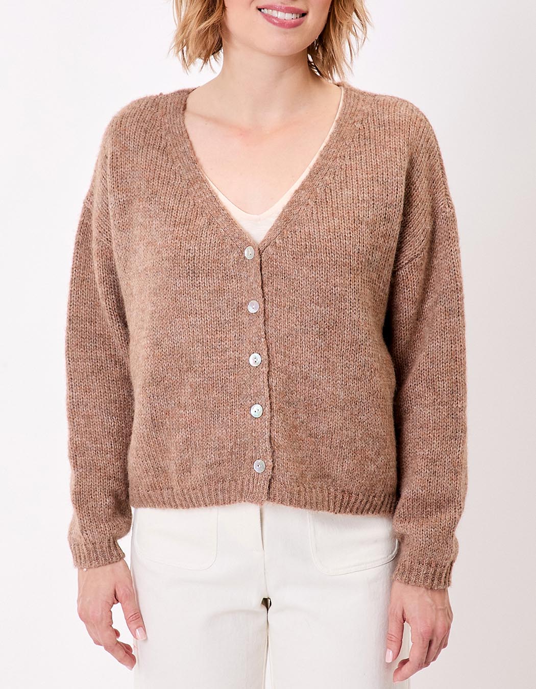 Gilet court femme uni imprimé La Fiancée