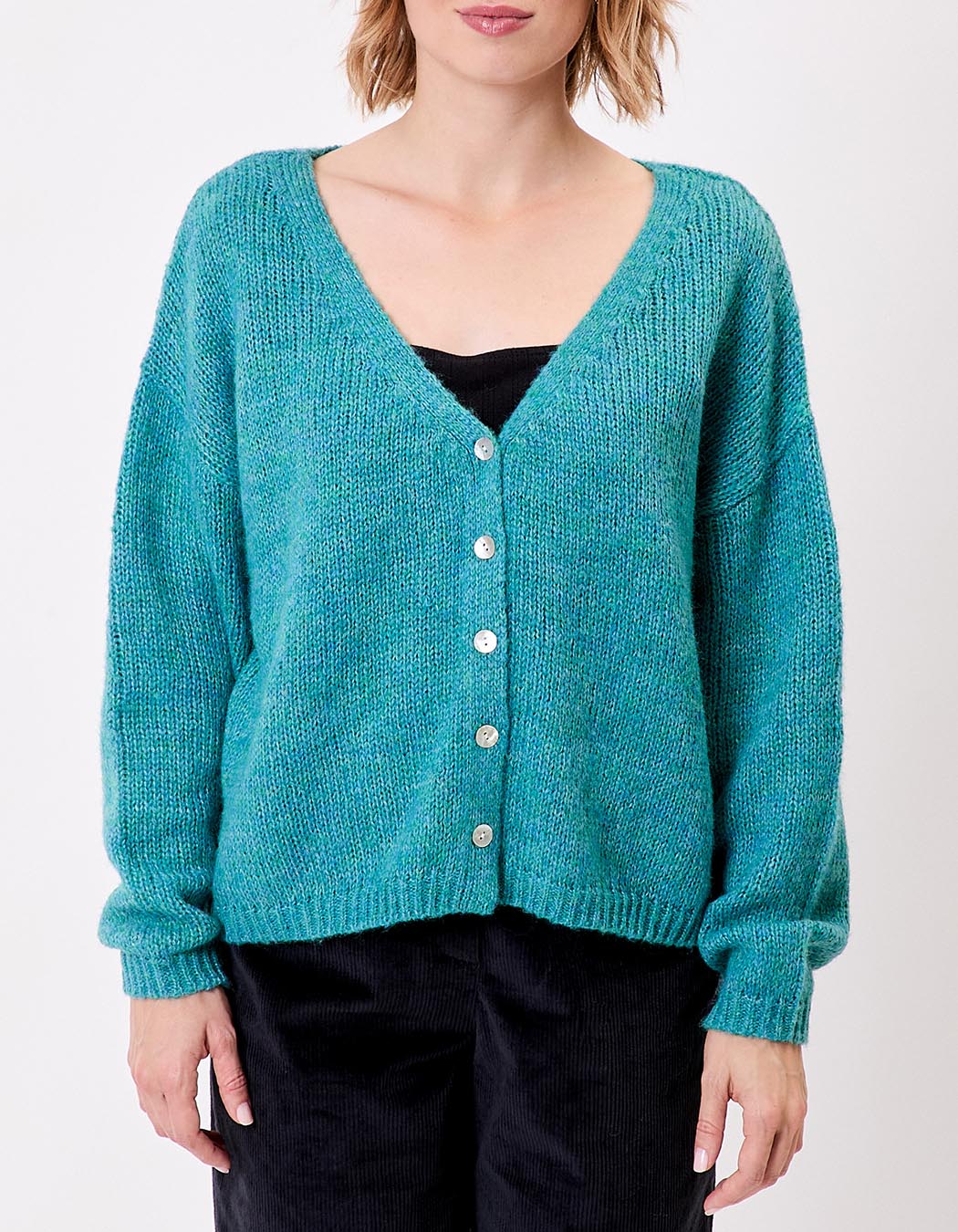 Gilet court femme uni imprimé La Fiancée