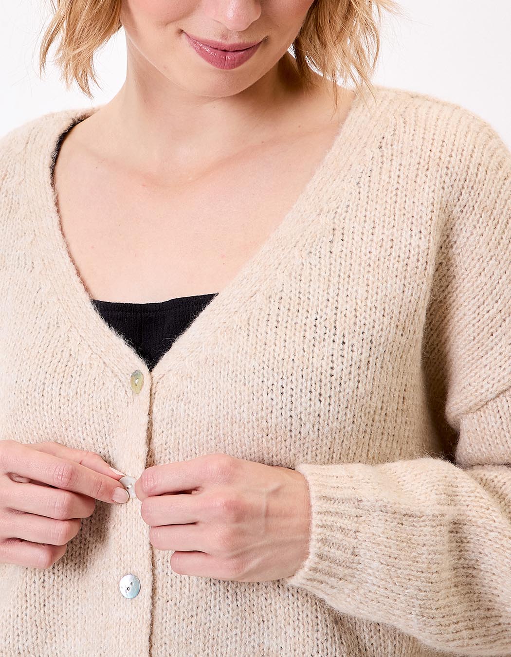 Gilet court femme uni imprimé La Fiancée