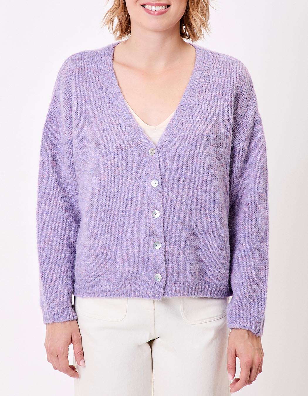 Gilet court femme uni imprimé La Fiancée