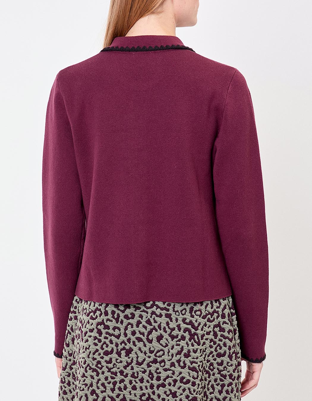 Veste gilet en coton épais uni imprimé Princesse Nomade