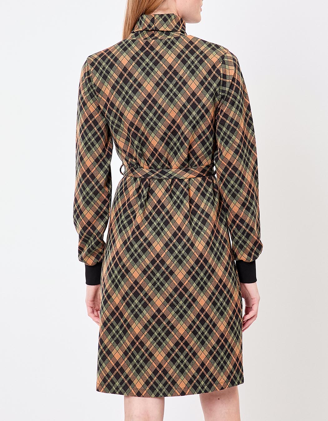Robe droite maille jacquard bio imprimé Princesse Nomade