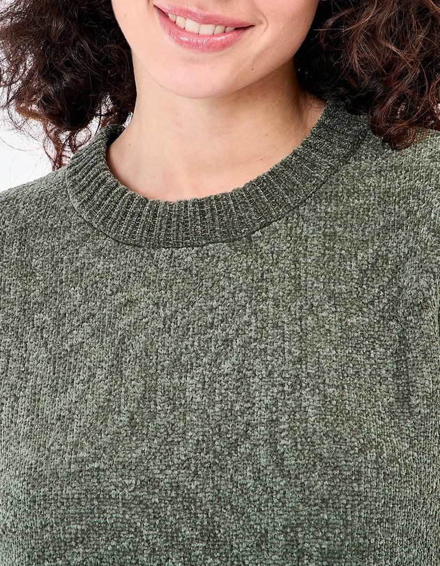 Pull maille duveteuse imprim&eacute; La Fianc&eacute;e