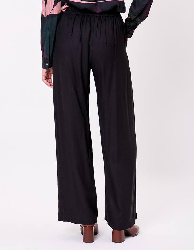 Pantalon large fluide imprim&eacute; La Fianc&eacute;e