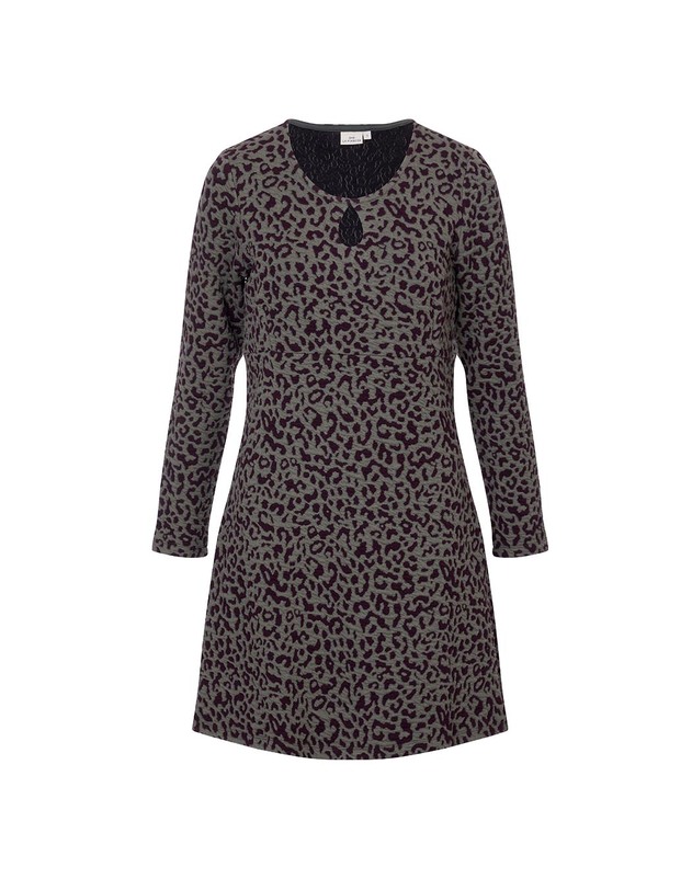 Robe maille jacquard ajust&eacute;e imprim&eacute; La Fianc&eacute;e