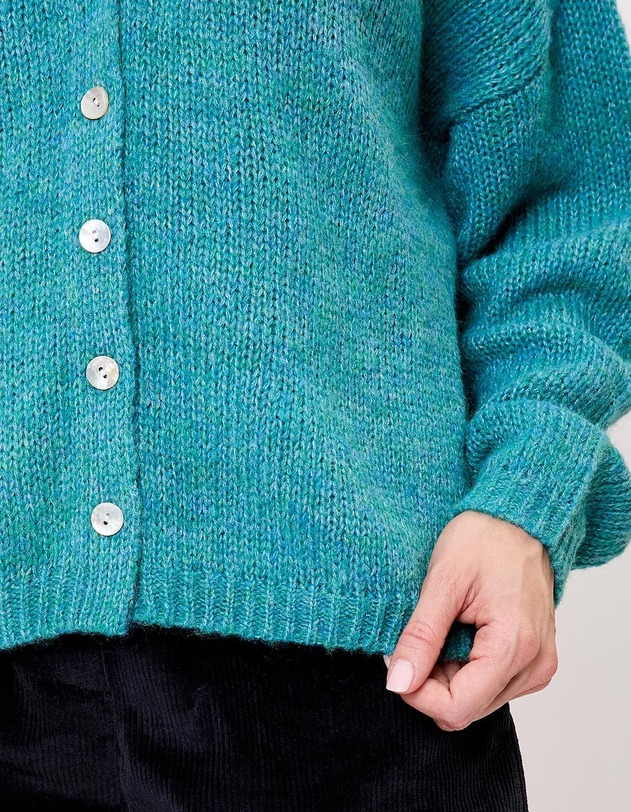 Gilet court femme uni imprim&eacute; La Fianc&eacute;e