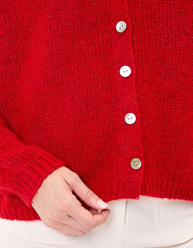 Gilet court femme uni imprim&eacute; La Fianc&eacute;e