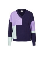 Pull tricot patchwork imprimé La Fiancée