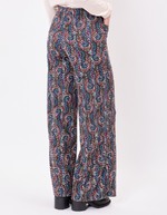 Pantalon large maille souple imprimé La Fiancée
