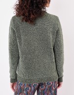 Pull maille duveteuse imprimé La Fiancée