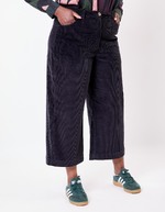 Pantalon velours large 7/8 imprimé La Fiancée