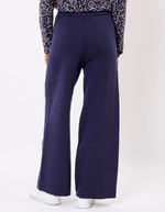 Pantalon maille large imprimé La Fiancée
