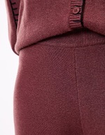 Pantalon maille large imprimé La Fiancée