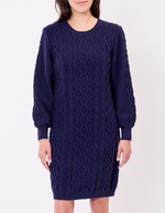 Robe pull maille fantaisie imprimé La Fiancée