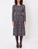 Robe midi maille imprimé La Fiancée