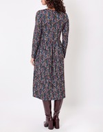 Robe midi maille imprimé La Fiancée