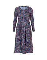 Robe midi maille imprimé La Fiancée