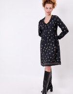 Robe empire fluide imprimé La Fiancée