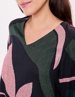 Robe fluide évasée imprimé La Fiancée