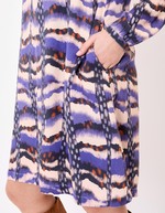 Robe fluide évasée imprimé La Fiancée